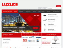 Tablet Screenshot of ecoluxlite.com